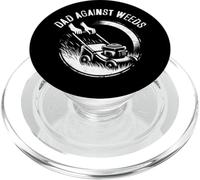 Dad Against Weeds - Funny Lawn Mowing Father's Day PopSockets PopGrip for MagSafe