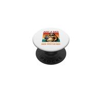 Dad Always Came Back With Milk Father's Day Bear Sunglasses PopSockets Adhesive PopGrip
