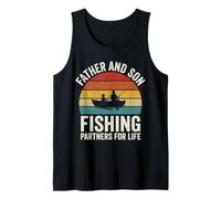 Dad and Son Fishing Father's Day Tank Top