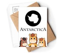 Dad Antarctica Tourism Explore Love Postcards Envelopes Cards Mailing Year Horse