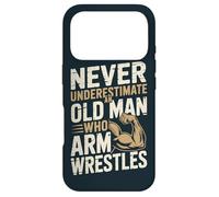 Dad Arm Wrestling Old Man Strength Athlete Case for iPhone 17 Pro