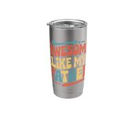 Dad Awesome Like My Father Stainless Steel Insulated Tumbler