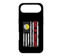 Dad Ballers American Flag Volleyball Softball Team Daughter Case for iPhone Air