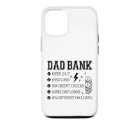 Dad Bank Always Available No Credit Checks Case for iPhone 12/12 Pro