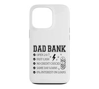 Dad Bank Always Available No Credit Checks Case for iPhone 13 Pro