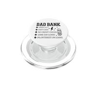 Dad Bank Always Available No Credit Checks PopSockets PopGrip for MagSafe