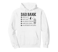 Dad Bank Always Available No Credit Checks Pullover Hoodie