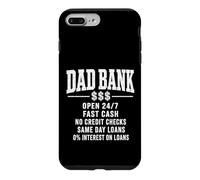 Dad Bank Zero Interest Loans Father's Day Parenting Daddy Case for iPhone 7 Plus/8 Plus