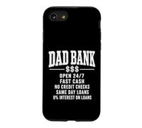 Dad Bank Zero Interest Loans Father's Day Parenting Daddy Case for iPhone SE (2020) / 7/8