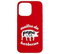 Dad Barbecue Master Pig Summer Humour Gift Case for iPhone 15 Pro Max