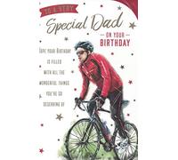 dad Birthday Card by prelude****Cycling***9 x 6 inches****ad4