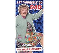 Dad Birthday Card, Mrs Browns Boys Dad Birthday Card, Dad Birthday Card Mrs Browns Boys, Happy Birthday Card Dad