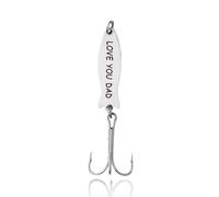 Dad Birthday for Fisherman Dad Daddy Fishing Gifts for Fishing Lovers Fishing Hook Gift for Dad Daddy Father Retirement Gifts for Fishermen Fishhook Gifts for Daddy Dad