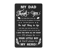 Dad Birthday Gifts from Son, Best Dad Card, Thank You Dad Card from Son, Dad I Will Always Be Your Little Boy