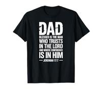 Dad Blessed is The Man Jeremiah Bible Fathers Day T-Shirt
