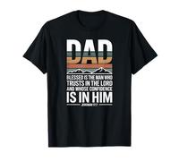 Dad Blessed is The Man Jeremiah Bible Fathers Day T-Shirt