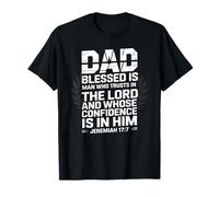 Dad Blessed is The Man Jeremiah Bible Fathers Day T-Shirt