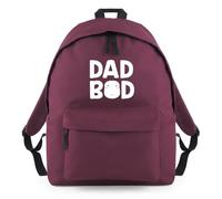 Dad Bod Fat Round Big Funny Backpack Rucksack 18L Bag - 42 x 31 x 21cm