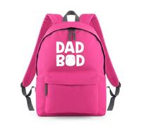 Dad Bod Fat Round Big Funny Backpack Rucksack 18L Bag - 42 x 31 x 21cm