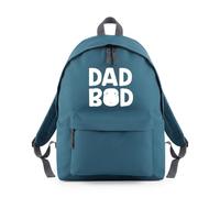 Dad Bod Fat Round Big Funny Backpack Rucksack 18L Bag - 42 x 31 x 21cm