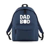 Dad Bod Fat Round Big Funny Backpack Rucksack 18L Bag - 42 x 31 x 21cm