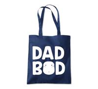 Dad Bod Fat Round Big Funny Tote Shopping Bag 10 Litres Capacity 42 x 38cm