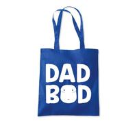 Dad Bod Fat Round Big Funny Tote Shopping Bag 10 Litres Capacity 42 x 38cm