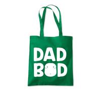 Dad Bod Fat Round Big Funny Tote Shopping Bag 10 Litres Capacity 42 x 38cm
