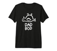 Dad BOD | Funny Sarcastic Hull Graffiti Dead Bird Premium T-Shirt