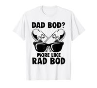 Dad BOD? More Like Rad BOD Funny Dad Joke Father's Day T-Shirt