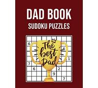Dad Book Sudoku Puzzles: Large Print Activity book - Perfect Gift for Fathers Day
