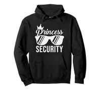 Dad Brother Mom Princess Security Birthday Family Matching Pullover Hoodie