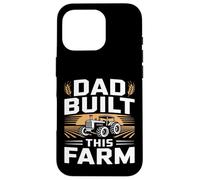 Dad Built This Farm Tractor Farmer Father Case for iPhone 16 Pro