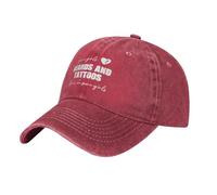 Dad Cap Some Girls Love Beards and Tattoos,It's Me,I'm Some Girls Trendy Breathable Peak Cap Unisex Sun Visor Hat for Boys Golf Men