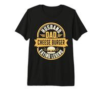 Dad Cheeseburger Family Fast Food Burger Premium T-Shirt