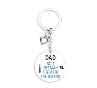 Dad Christmas Gifts Dad Gifts from Daughter Son Acrylic Keyring Christmas Presents for Daddy Birthday Gift Pops Father Gift for Xmas Secret Santa Retirement Valentines Fathers Day Presents for Dads