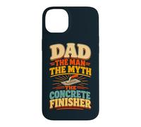 Dad Concrete Finisher Father Husband Concrete Worker Case for iPhone 14 Plus