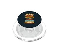 Dad Concrete Finisher Father Husband Concrete Worker PopSockets PopGrip for MagSafe
