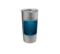 Dad CPU PC Sci-fi Movie Tees Circuit Board Geeks Computing Stainless Steel Insulated Tumbler