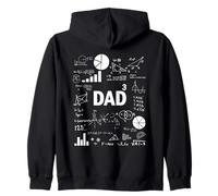 Dad Cubed Third Time Dad Math Third Power Father Zip Hoodie