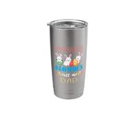 Dad Daddy Cute Bunny Egg Easter Day Happy Easter Sunday Stainless Steel Insulated Tumbler