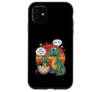 Dad Does God Exist Not Yet Dinosaur Humor Case for iPhone 11