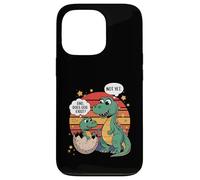 Dad Does God Exist Not Yet Dinosaur Humor Case for iPhone 13 Pro