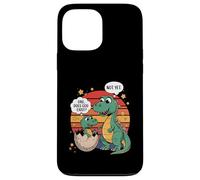 Dad Does God Exist Not Yet Dinosaur Humor Case for iPhone 13 Pro Max