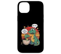Dad Does God Exist Not Yet Dinosaur Humor Case for iPhone 14 Plus