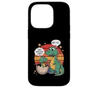 Dad Does God Exist Not Yet Dinosaur Humor Case for iPhone 14 Pro
