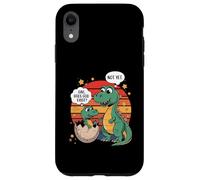 Dad Does God Exist Not Yet Dinosaur Humor Case for iPhone XR