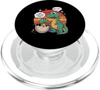 Dad Does God Exist Not Yet Dinosaur Humor PopSockets PopGrip for MagSafe