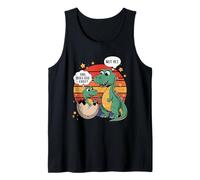 Dad Does God Exist Not Yet Dinosaur Humor Tank Top