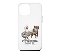 Dad Duck Goose If It's Broke Tape It Funny Father’s Day Case for iPhone 12 Pro Max